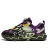 Boa-Sneaker „Lila-Schwarz-Grün“
