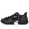 Dämpfende, tragbare Plateau-Schuhe im Clunky-Stil, schwarz