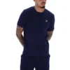Fila Navy Ash Micro Waffle Ringer T-Shirt