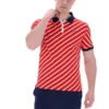 Fila Red Jaye Polo mit diagonalen Streifen
