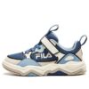 Freizeit-Sneaker „Weiß Blau Beige“
