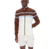 Gardenia Giovanni Trainingsjacke mit Kontrasteinsätzen