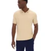 Klassisches beiges Tristiano-Polo mit Struktur