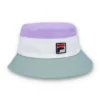 Pastellfarbener dreifarbiger Marco-Bucket-Hut