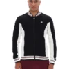 Schwarze Settanta Baseball-Trainingsjacke