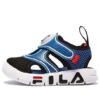 Sport-Sandalen „Blue Black White“