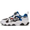 Sportliche Laufschuhe „Weiß Blau Schwarz“