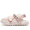 Tank-Sandalen „Pink White“