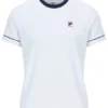 Weißes Tennis-T-Shirt für Damen