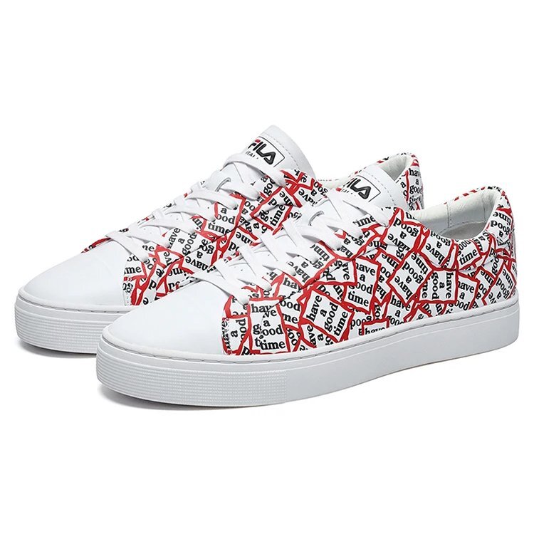 1911 x HAGT Skateschuhe „Red White“