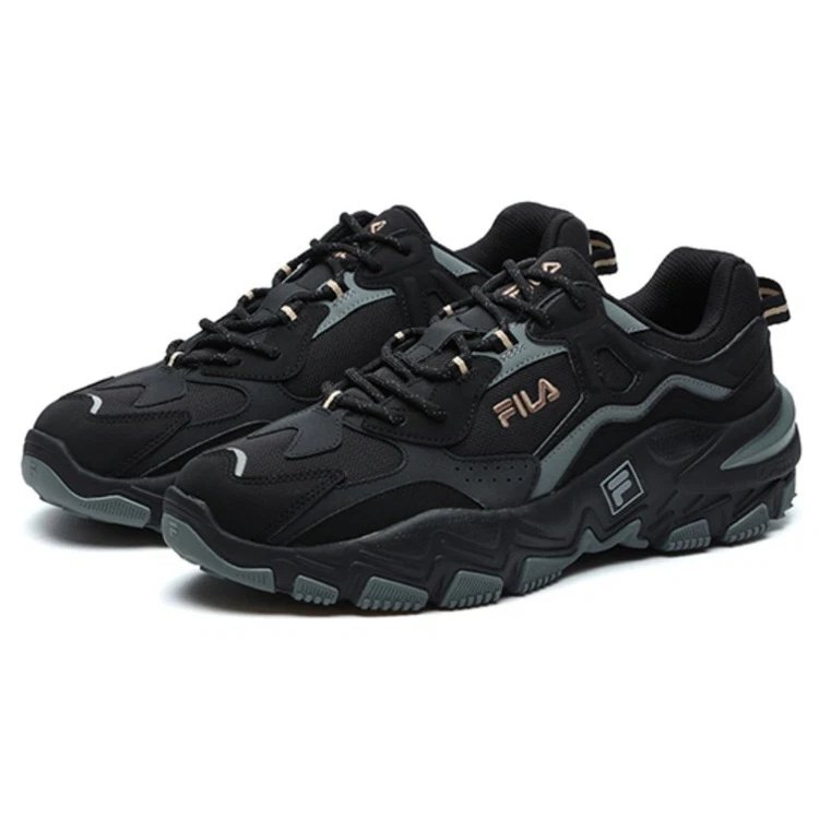 2 Laufsneaker „Schwarz-Grau“