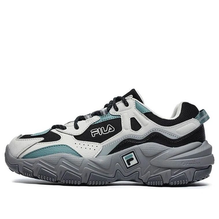 2 Laufsneaker „Weiß Grau Grün“