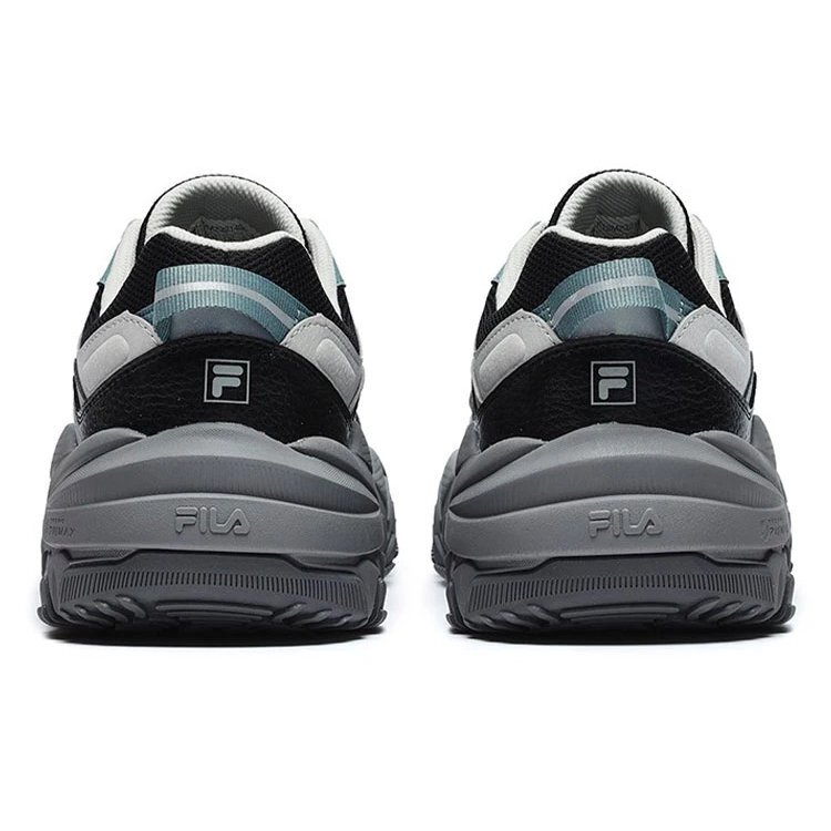 2 Laufsneaker „Weiß Grau Grün“