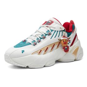 Ade XMS Low-Top Weiß/Grün/Rot