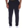 Anthrazitfarbene Molveno Pin-Tuck-Hose mit schmalem Bein