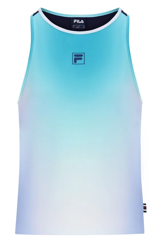 Aqua Ärmelloses Tennis-Top für Damen