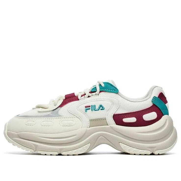 Arch Sneakers „Weiß Rot Aqua“