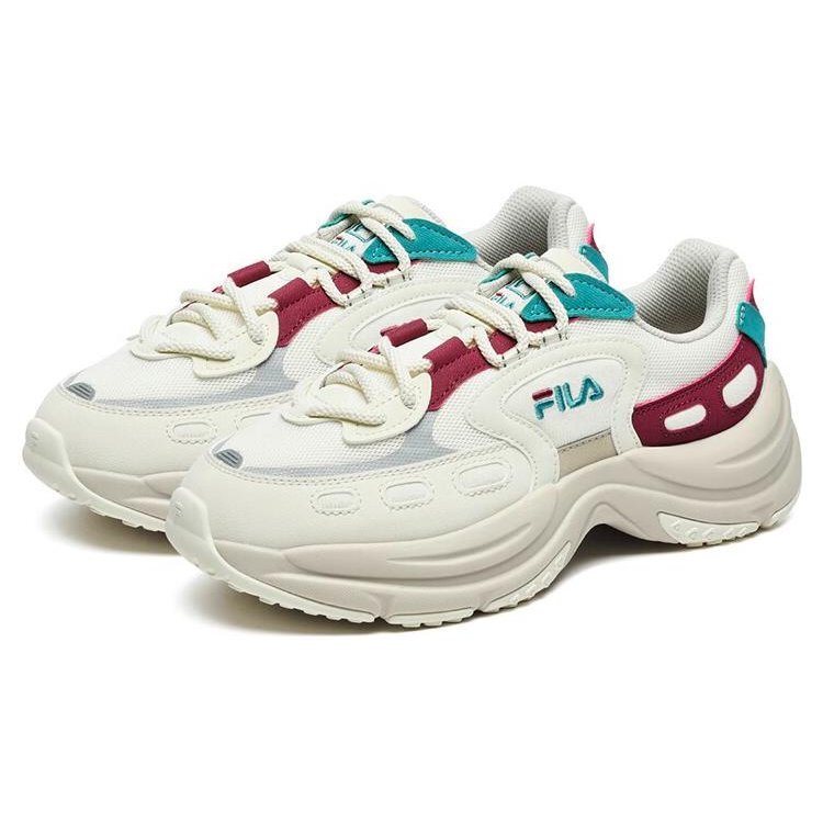 Arch Sneakers „Weiß Rot Aqua“