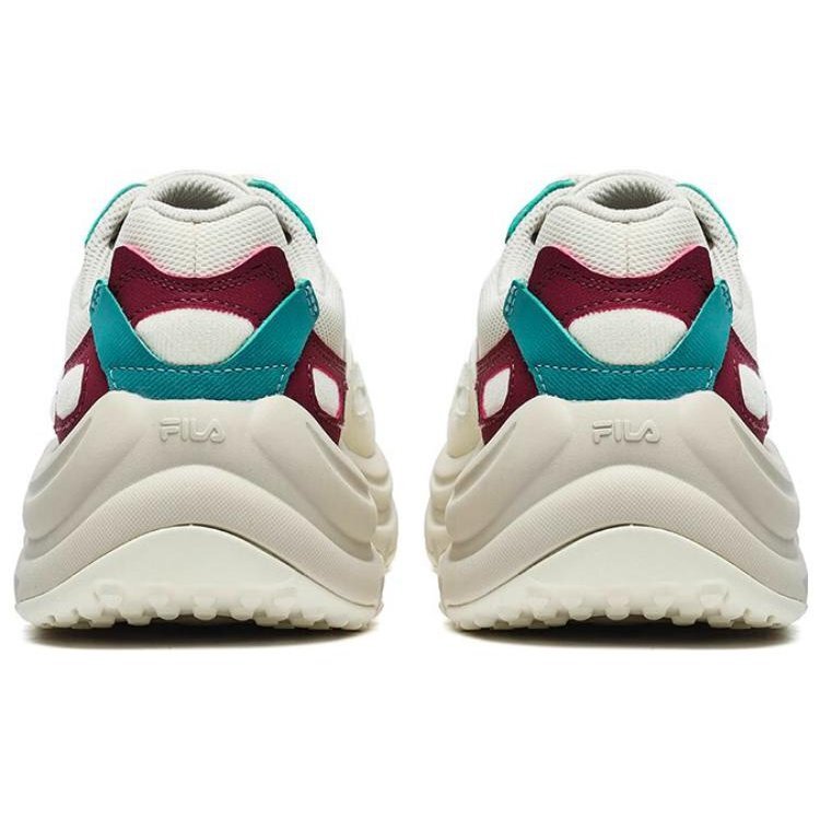 Arch Sneakers „Weiß Rot Aqua“