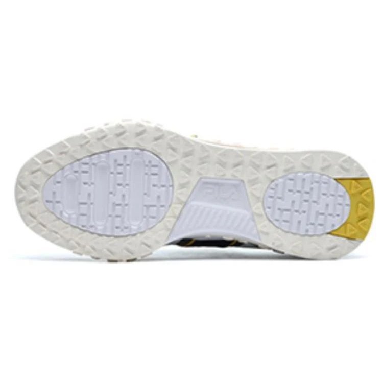 Athletics Brick Shoes „Weiß Grau Gelb“