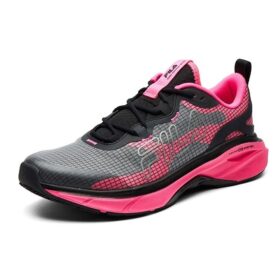 Athletics Low Top Schwarz/Pink