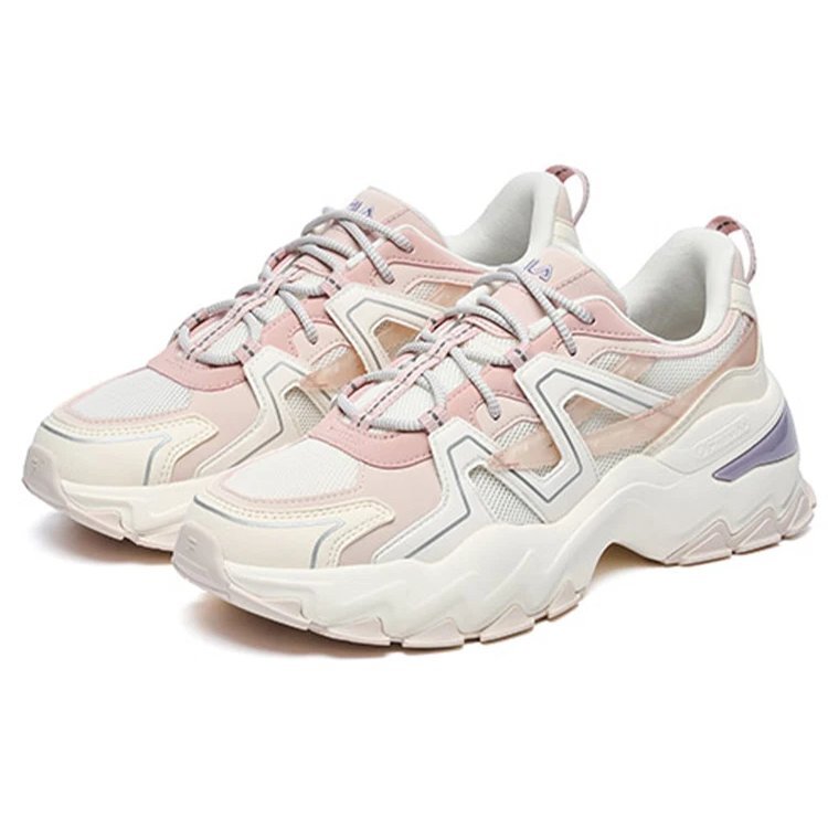 Aurora Sneaker „Weiß Rosa Lila“