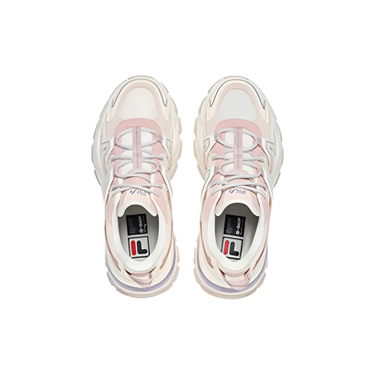 Aurora Sneaker „Weiß Rosa Lila“