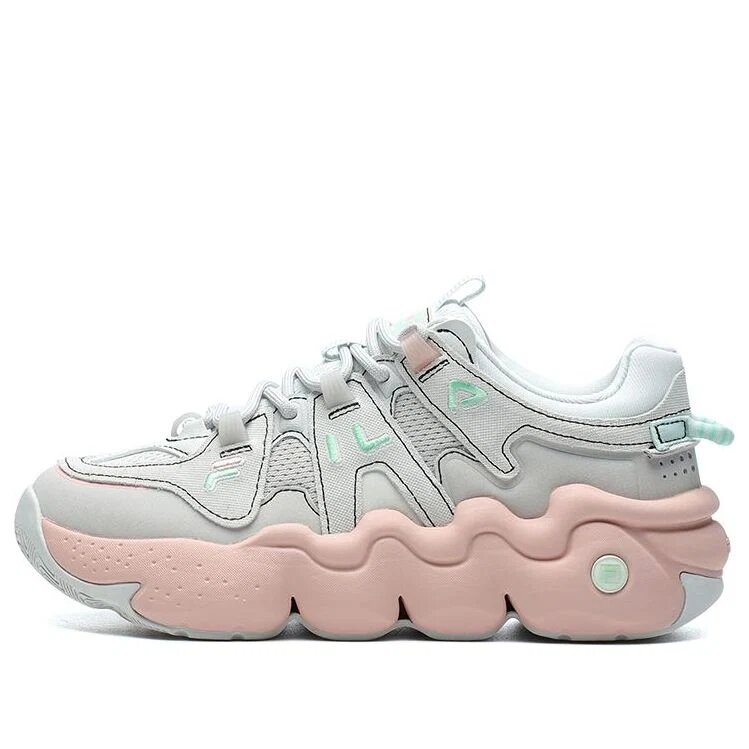 Barricade Low Sneaker „Grau, Rosa, Weiß“