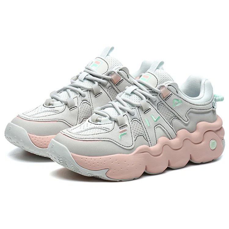 Barricade Low Sneaker „Grau, Rosa, Weiß“