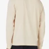 Beige Tennis-Trainingsjacke