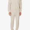 Beige Tennis-Woven-Court-Trainingsjacke