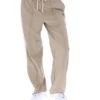 Beigefarbene Chiara Smart-Hose mit geradem Bein