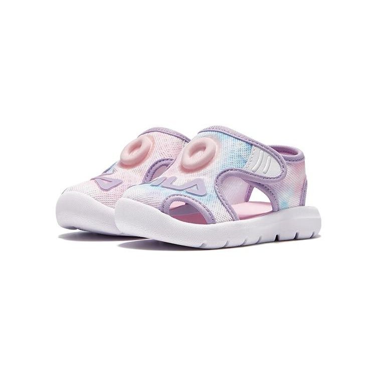 Bequeme Freizeitsandalen „Pink Purple“