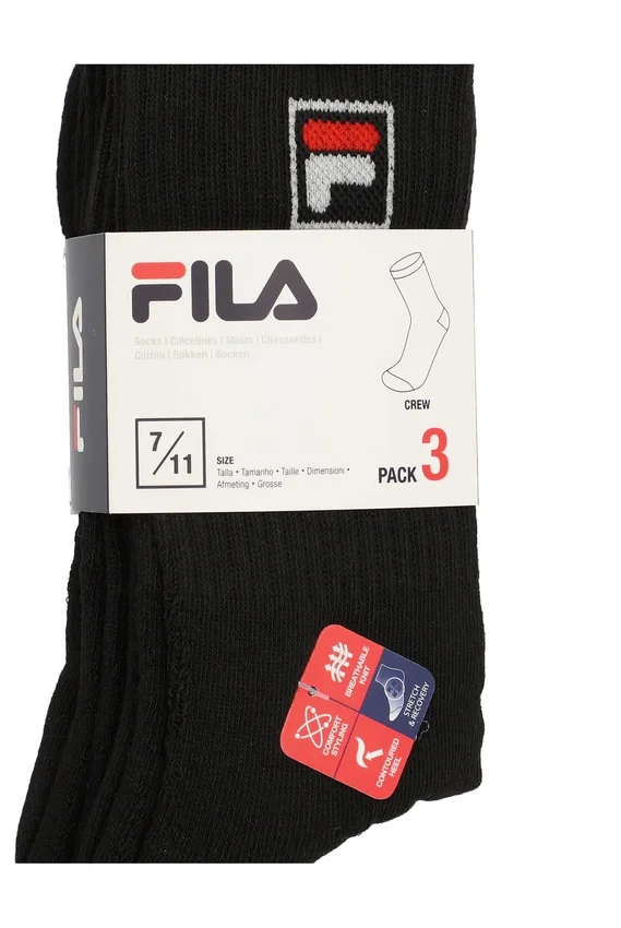 Black Goat 3er-Pack klassische Crew-Socken