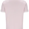Blassrosa BB1 Classic Vintage gestreiftes Polohemd