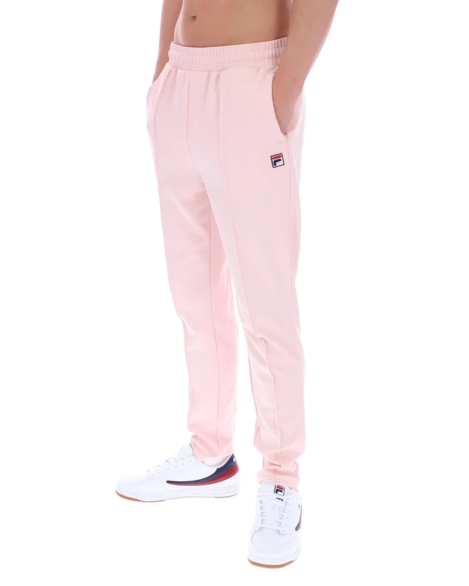 Blassrosa Molveno Pin-Tuck-Hose mit schmalem Bein