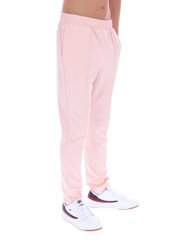 Blassrosa Molveno Pin-Tuck-Hose mit schmalem Bein