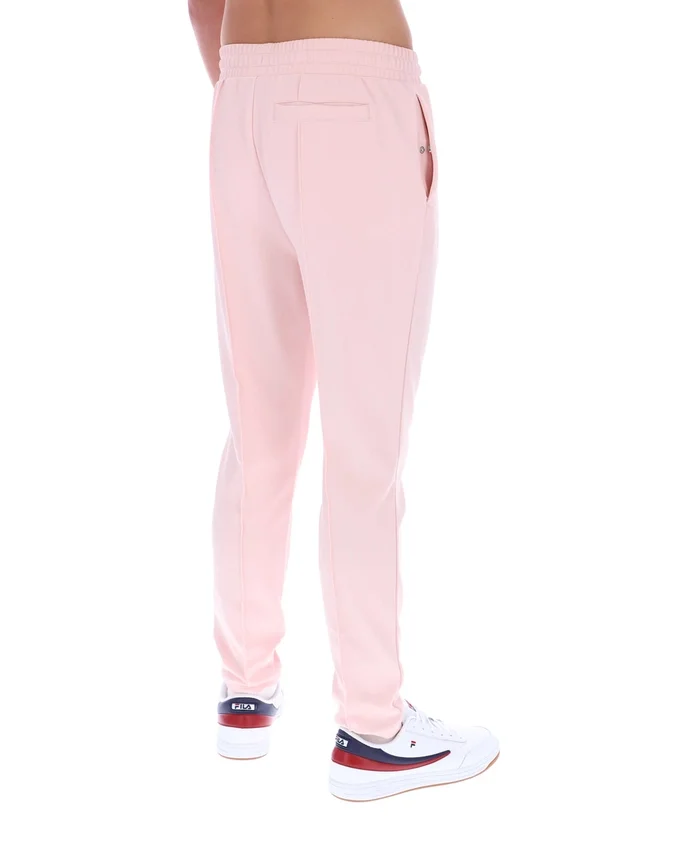 Blassrosa Molveno Pin-Tuck-Hose mit schmalem Bein