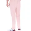 Blassrosa Molveno Pin-Tuck-Hose mit schmalem Bein
