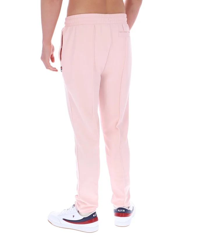 Blassrosa Molveno Pin-Tuck-Hose mit schmalem Bein