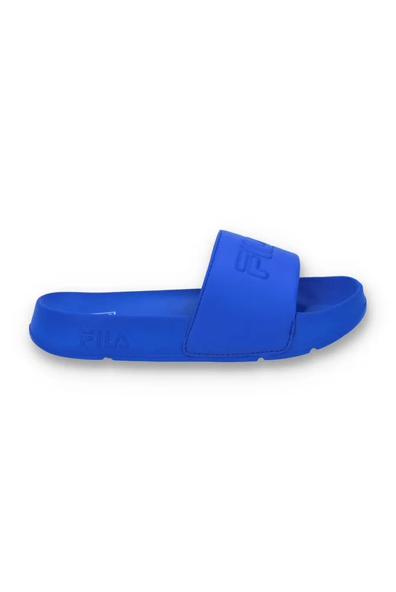 Blaue BB-Pantoletten