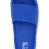 Blaue BB-Pantoletten