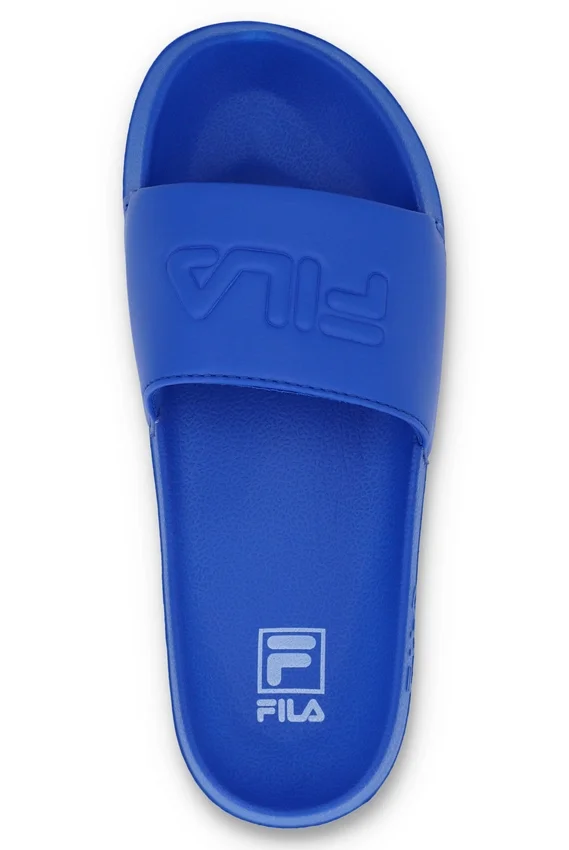 Blaue BB-Pantoletten