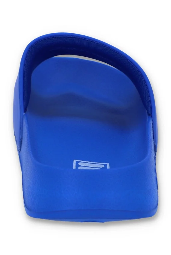 Blaue BB-Pantoletten