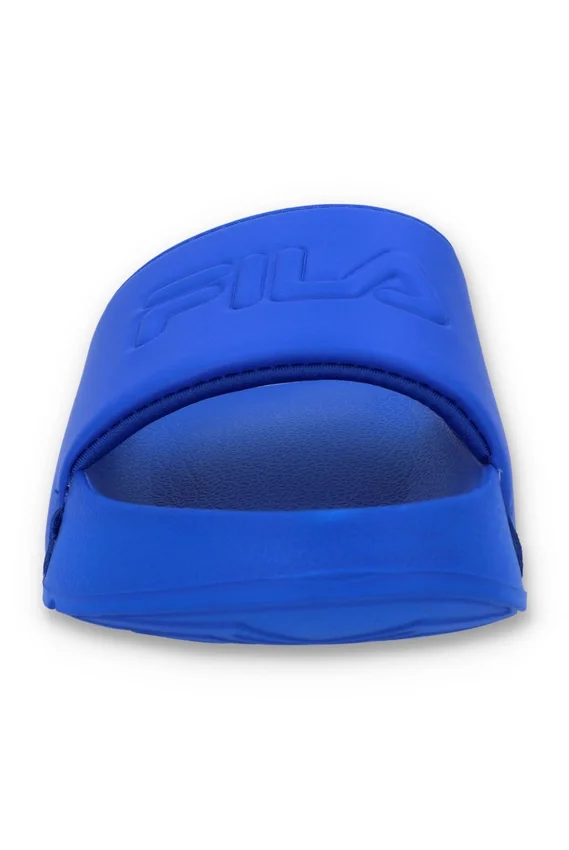 Blaue BB-Pantoletten