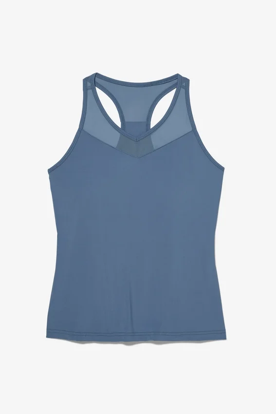 Blaues Tennis Essential Racerback-Top
