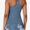 Blaues Tennis Essential Racerback-Top
