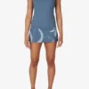 Blaues Tennis Essential Racerback-Top