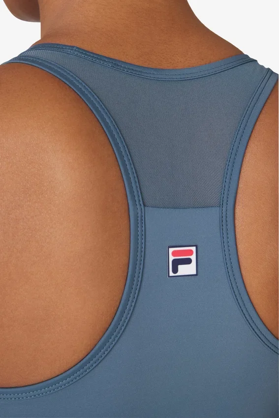 Blaues Tennis Essential Racerback-Top