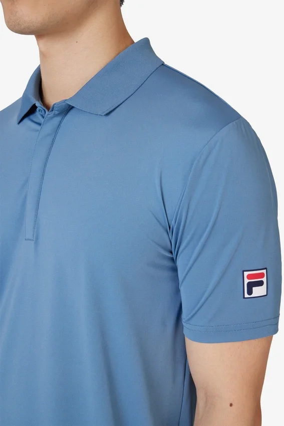 Blaues „Tennis Essentials“-Oberteil